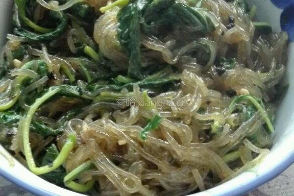苋菜粉条（玉米菜）的做法图解9