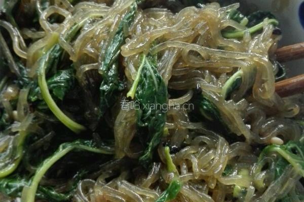 苋菜粉条（玉米菜）的做法图解8