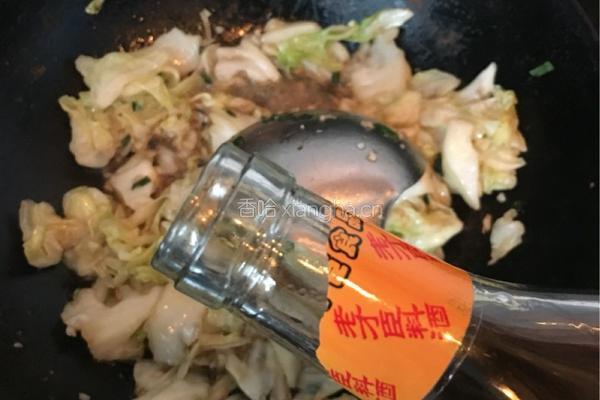 蚝油手撕包菜的做法图解7