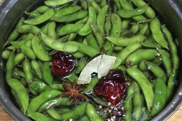 水煮毛豆的做法图解3