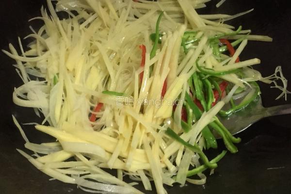 双椒土豆丝的做法图解3