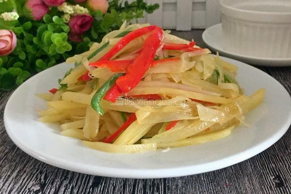 双椒土豆丝的做法图解5