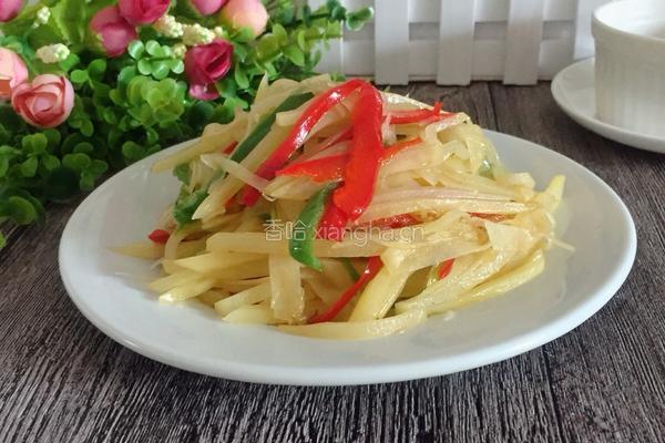 双椒土豆丝的做法图解6