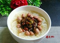 酸豆角汤面