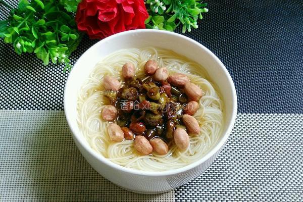酸豆角汤面的做法图解8