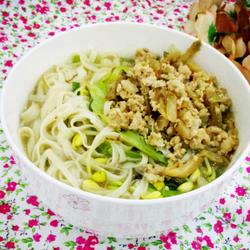 榨菜肉沫面的做法[图]