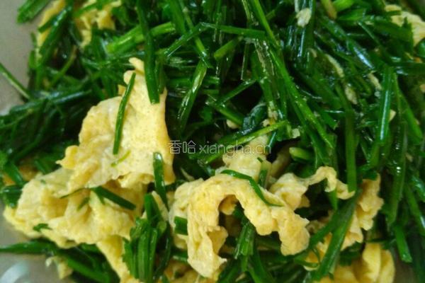 韭菜炒鸡蛋