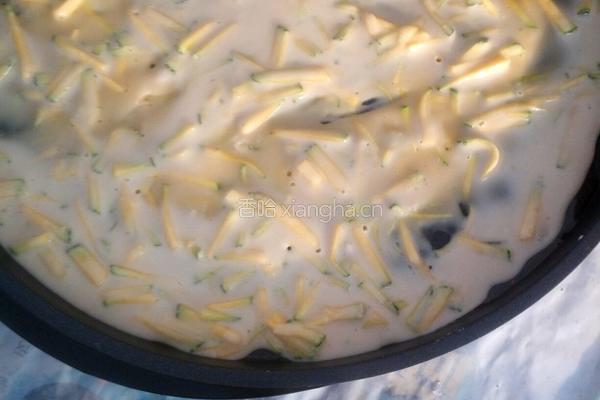 电饼铛美食之南瓜饼的做法图解6
