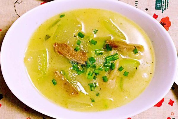 羊肉冬瓜汤的做法图解3