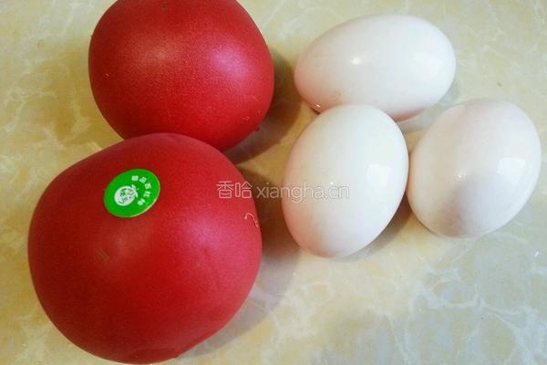 番茄蛋花汤的做法图解1