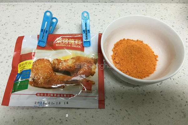 奥尔良烤鸡腿的做法图解2