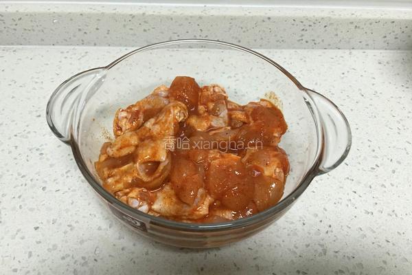 奥尔良烤鸡腿的做法图解7