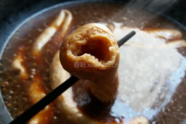 干煸肥肠的做法图解16