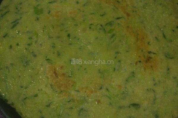 黄瓜鸡蛋饼的做法图解6