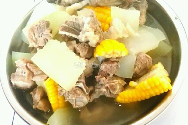 冬瓜玉米排骨汤的做法图解9