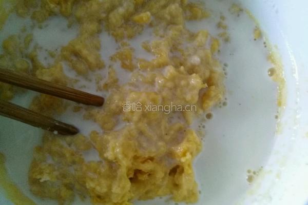 奶香杂粮饼的做法图解4