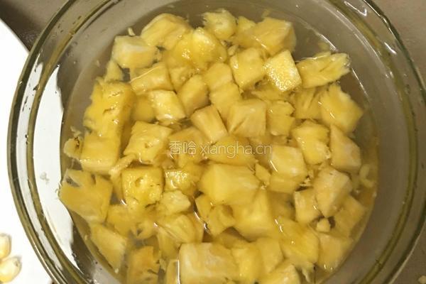 菠萝饭的做法图解2