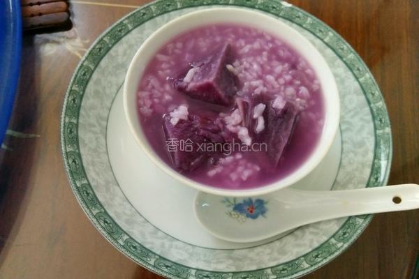 紫薯粥的做法图解6