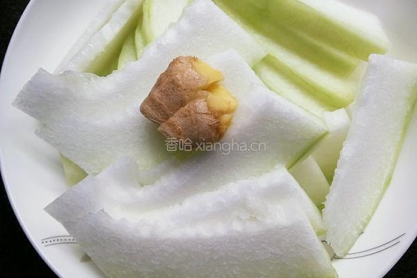 冬瓜肉片汤的做法图解1