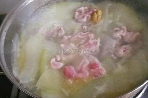 冬瓜肉片汤的做法图解5