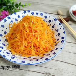 清炒胡萝卜的做法[图]
