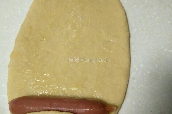 葱香芝士火腿面包的做法图解4
