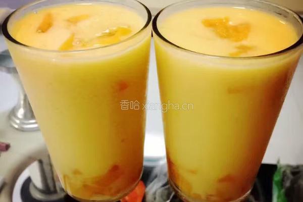 [太阳]热疯了，来点芒果冰沙，味道不错哦！ 的做法图解6