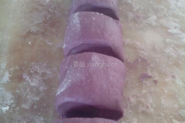 紫薯馒头的做法图解7