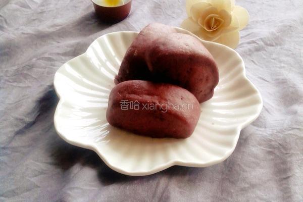 紫薯馒头的做法图解12