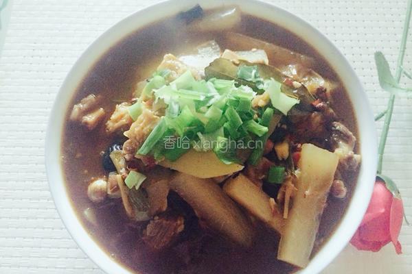 牛肉烧萝卜的做法图解7