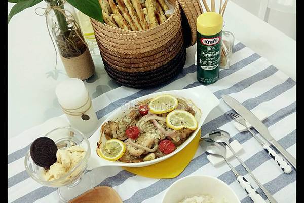 迷迭香烤鸡胸and鸡腿的做法图解7