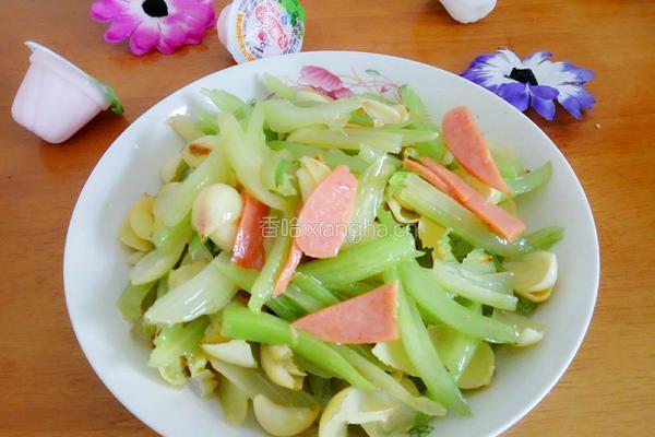 香芹百合的做法图解8