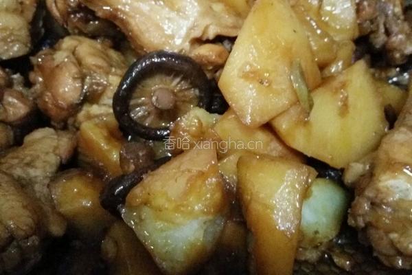 土豆顿鸡腿的做法图解5