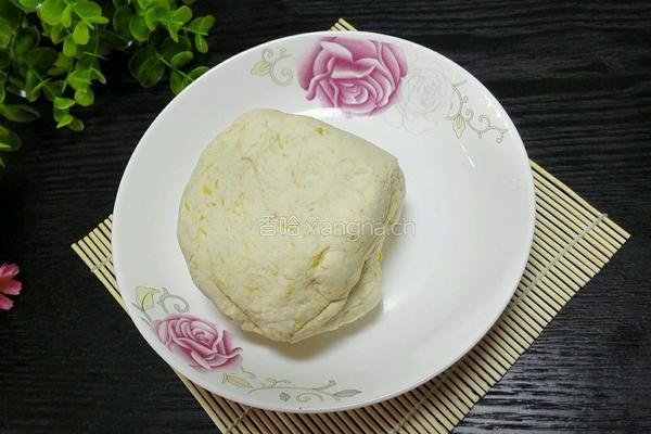 南瓜糯米糍的做法图解4