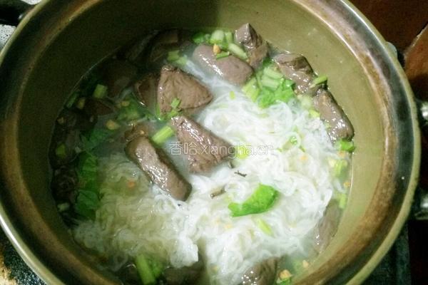 鸭血粉丝汤的做法图解7