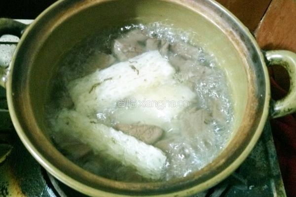 鸭血粉丝汤的做法图解6