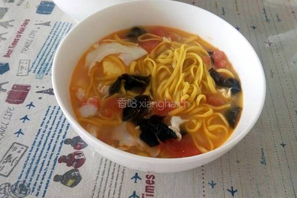番茄汤面