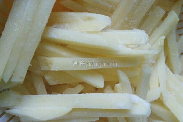 炸薯条的做法图解4