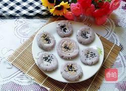 紫甘蓝糯米饼的做法图解10