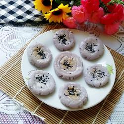 紫甘蓝糯米饼的做法[图]