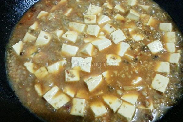 麻婆豆腐的做法图解10