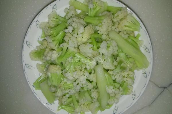 尖椒有机菜花的做法图解3