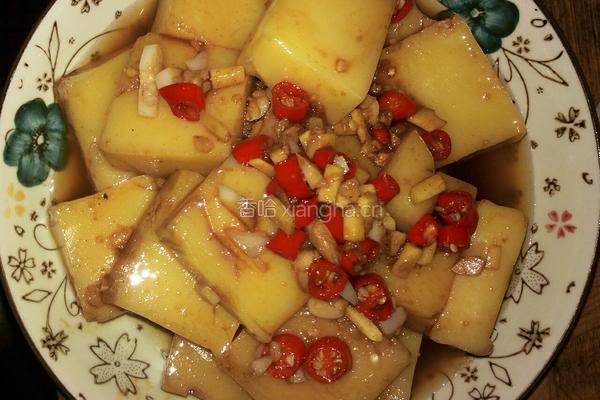 凉拌凉豆腐