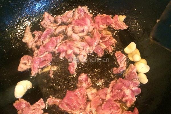 锅巴肉片的做法图解4