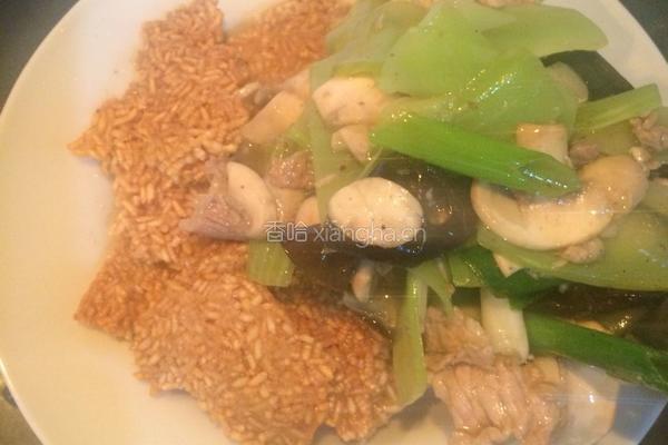 锅巴肉片的做法图解6