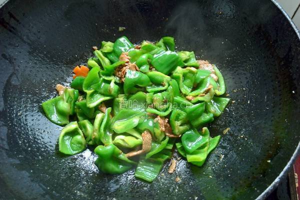 麻椒炒肉的做法图解8