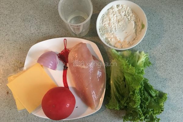 墨西哥芝士鸡肉卷的做法图解1