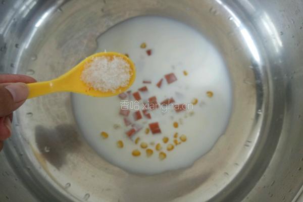 玉米浓汤的做法图解3