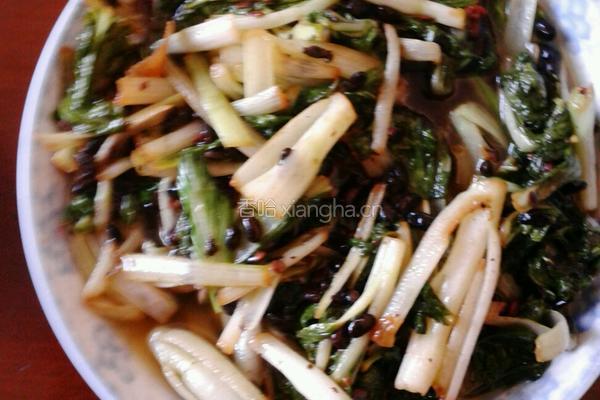 豆豉小白菜