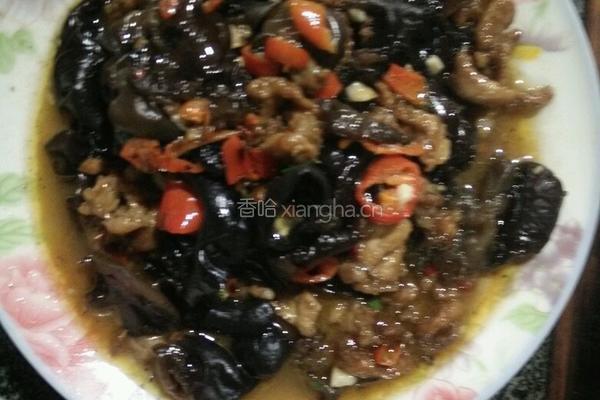木耳炒肉的做法图解10